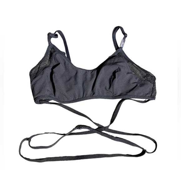Victoria’s Secret PINK Strappy Black Bralette Size Small NWOT‎ - Picture 1 of 4